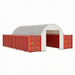 EMC C2040 Container Shelter - 20' Wide x 40' Length
