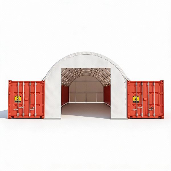 EMC C2040 Container Shelter - 20' Wide x 40' Length