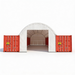 EMC C2040 Container Shelter - 20' Wide x 40' Length