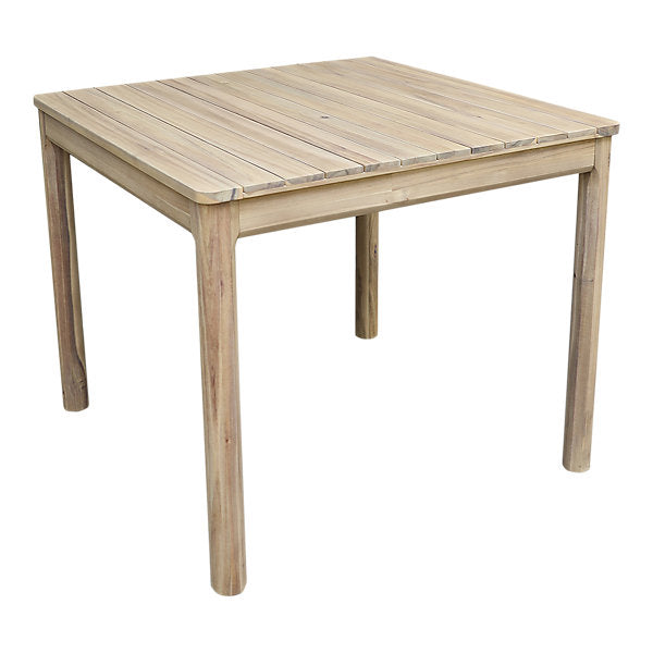 GoodHome Riveo Wooden 4 seater Square Table