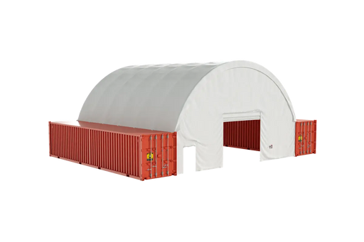 EMC C2040 Container Shelter - 20' Wide x 40' Length